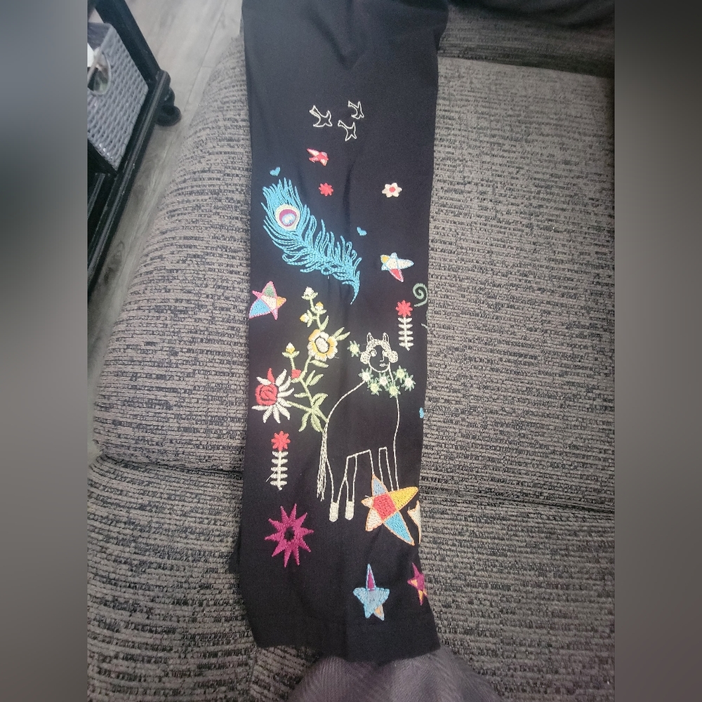 NWOT Johnny Was Gen LEGGINGS Xtra large